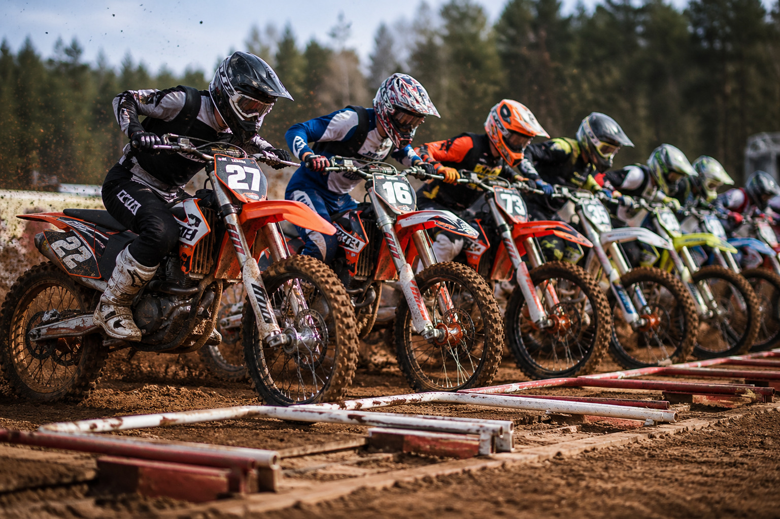 Holeshot motocross